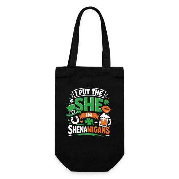 J’ai mis la Elle dans les Folies | La Saint-Patrick - Sac à bouteille - noir - Devant