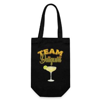 Équipe de cocktails de soirée de jeune fille Daiquiri - Sac à bouteille - noir - Devant