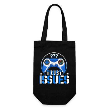 Gaming Gamer Video Games Controllers Gaming Gamers - Gift Bag for Bottles - black - Front