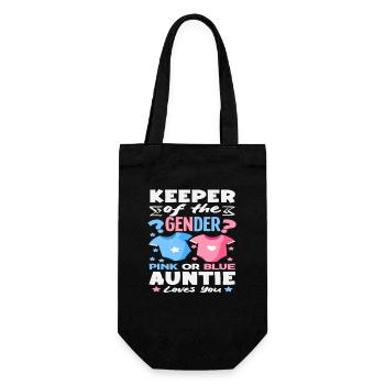 Tuteur du genre Tante t’aime - Sac à bouteille - noir - Devant