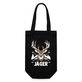 Hunting Hunting Huntsman Hunters - Gift Bag for Bottles - black - Front