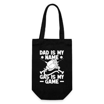 Anesthesiologist Dad Is My Name Specialist - Gift Bag for Bottles - black - Front