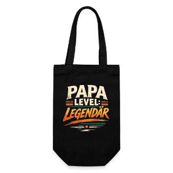 Un best-seller légendaire vintage de la fête des pères au niveau Papa - Sac à bouteille - noir - Devant