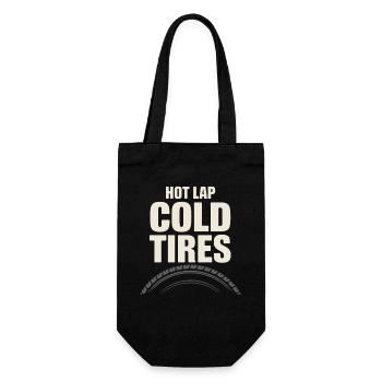 Track Day Brake Dust Hpde Track Car Autocross - Gift Bag for Bottles - black - Front