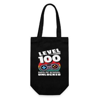 Niveau 100 Jours d’école débloqués Joueur - Sac à bouteille - noir - Devant