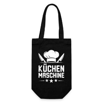 Vêtements de chef MACHINE DE CUISINE Fun - Sac à bouteille - noir - Devant