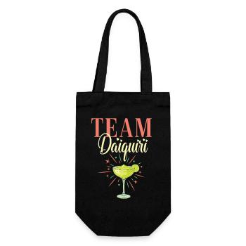 Hen Party Cocktail Team Daiquiri - Gift Bag for Bottles - black - Front