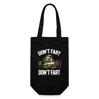 Gym Humour Duck Fitness - Sac à bouteille - noir - Devant