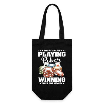 Poker Poker Joueurs - Sac à bouteille - noir - Devant