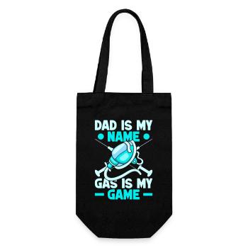 Anesthésiste Papa Mon nom est Anesthésie - Sac à bouteille - noir - Devant
