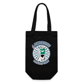 Joueur de crosse - Sac à bouteille - noir - Devant