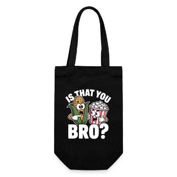 C’est toi, mec ? Maïs Popcorn - Sac à bouteille - noir - Devant