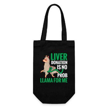 Sensibilisation au don d’organes par donneur de foie Foie - Sac à bouteille - noir - Devant