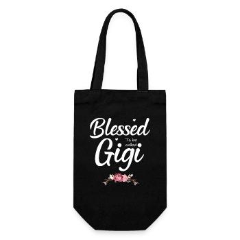 Proud to Be Called Gigi Shirt - Gift Bag for Bottles - black - Front