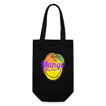 Mango Sticky Rice for Thailand Holiday Food Lover - Gift Bag for Bottles - black - Front