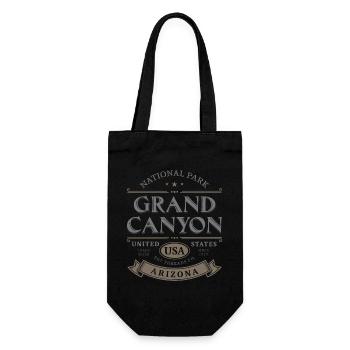 National Park Grand Canyon Arizona US - Gift Bag for Bottles - black - Front