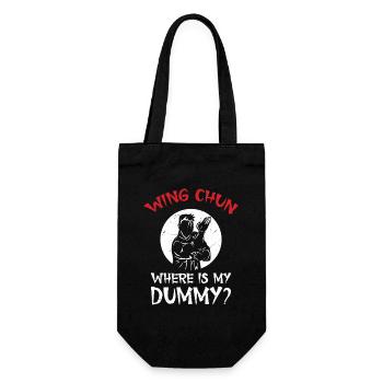  Wing Chun Teacher Training Lesson Martial Arts - Gift Bag for Bottles - black - Front