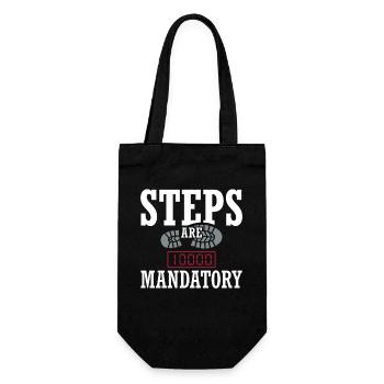 Pruning season with reduced calorie deficit - Gift Bag for Bottles - black - Front
