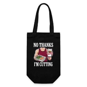 Pruning season with reduced calorie deficit - Gift Bag for Bottles - black - Front