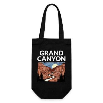 Grand Canyon Nationalpark Wanderer - Geschenkbeutel für Flaschen - Schwarz - Vorne