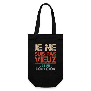 Je Ne Vieillis Pas Humour Anniversaire Homme - Sac à bouteille - noir - Devant