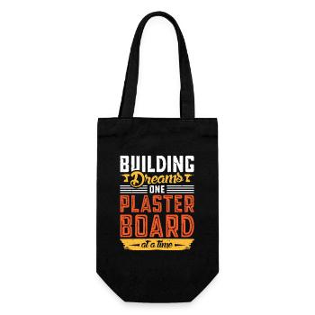 Drywall Drywall Builder Drywall Fitter - Gift Bag for Bottles - black - Front