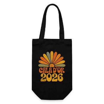 Cala d'Or 2026 Sunbeams - Gift Bag for Bottles - black - Front