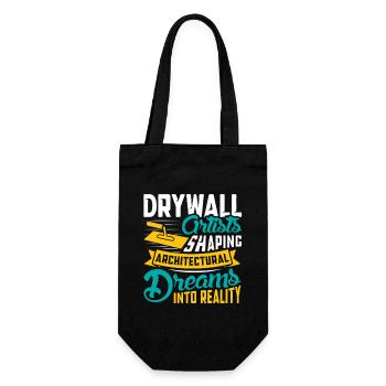 Drywall Drywall Builder Drywall Fitter - Gift Bag for Bottles - black - Front