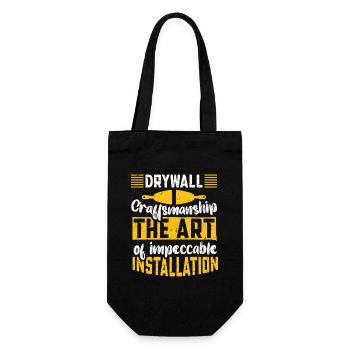Drywall Drywall Builder Drywall Fitter - Gift Bag for Bottles - black - Front