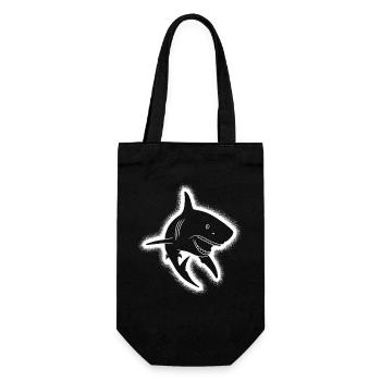 Requins Requins Enfants Colorés Garçons Garçons Shark - Sac à bouteille - noir - Devant