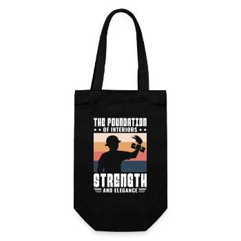 Drywall Drywall Builder Drywall Fitter - Gift Bag for Bottles - black - Front