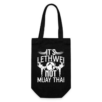 Lethwei, pas Muay Thai, arts martiaux mixtes birmans - Sac à bouteille - noir - Devant