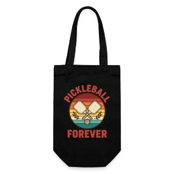Pickleball Forever Funny Joueur de pickleball - Sac à bouteille - noir - Devant