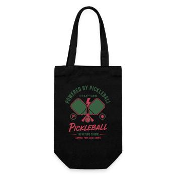 Pickleball propulsé par Joueur drôle de Pickleball - Sac à bouteille - noir - Devant