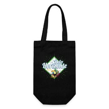 Belo Horizonte Minas Gerais Brasilien Tukan Design - Geschenkbeutel für Flaschen - Schwarz - Vorne