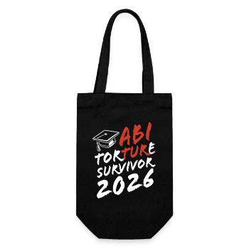 Abi Torture Survivor 2026 - It was torture - Gift Bag for Bottles - black - Front