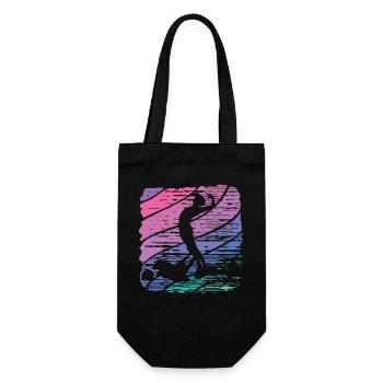 Artistic Swim Team Synchronschwimmen - Geschenkbeutel für Flaschen - Schwarz - Vorne