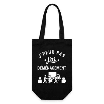 J'peux pas j'ai déménagement - Sac à bouteille - noir - Devant