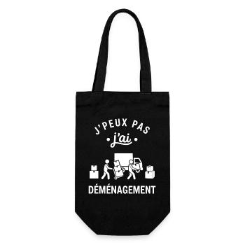 J'peux pas j'ai déménagement - Sac à bouteille - noir - Devant