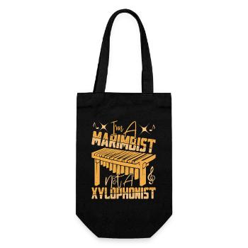 Marimbiste non xylophoniste Percussionniste - Sac à bouteille - noir - Devant