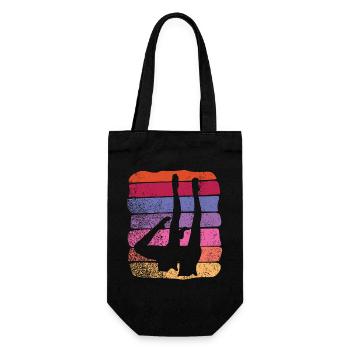 Artistic Swim Team Synchronschwimmen - Geschenkbeutel für Flaschen - Schwarz - Vorne