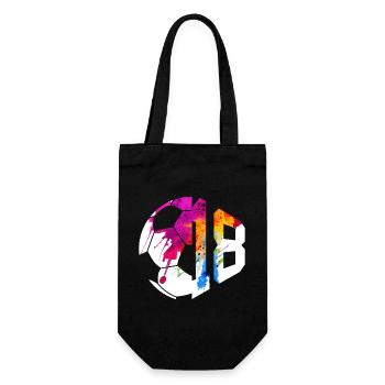 NON. 18 FOOTBALLEUR NUMÉRO 18 FOOTBALL 18E ANNIVERSAIRE - Sac à bouteille - noir - Devant
