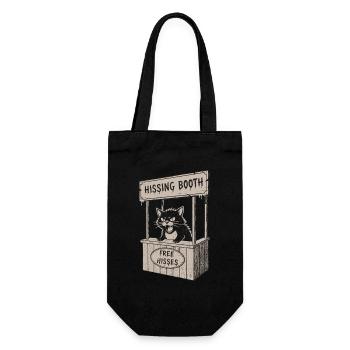 Stand de chat dans la Cabine du Sifflement - Sac à bouteille - noir - Devant