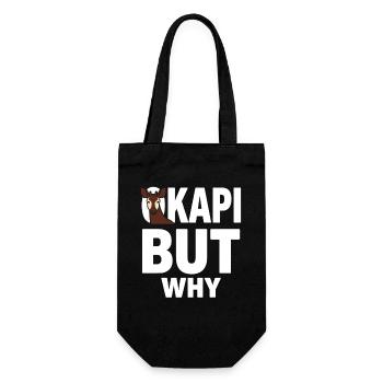 Okapi Lovers Okapi Animal Rare Wildlife Love - Gift Bag for Bottles - black - Front