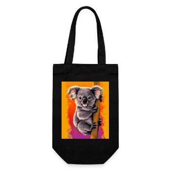 Koala - Sac à bouteille - noir - Devant