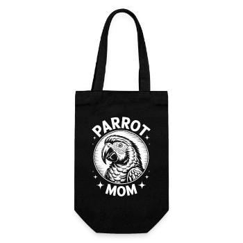 Parrot Sayings Parrot Funny Parrot Gift - Gift Bag for Bottles - black - Front