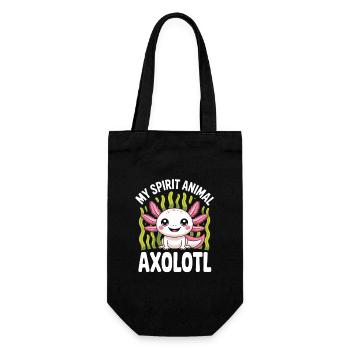 My Spirit Animal Axolotl - Sac à bouteille - noir - Devant