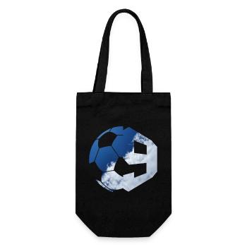 NON. 9E JOUEUR DE FOOTBALL NUMÉRO 9 FOOTBALL 9E ANNIVERSAIRE - Sac à bouteille - noir - Devant