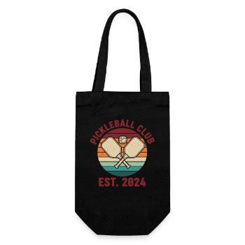 Pickleball Club Créé 2024 Joueur Humoristique Pickle Ball - Sac à bouteille - noir - Devant