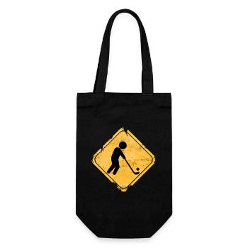 Rustik Sign Hockey Silhouette - Sac à bouteille - noir - Devant